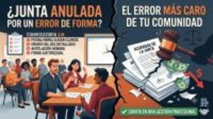 EL ERROR M�S CARO EN LAS JUNTAS DE PROIETARIOS<br>( 8 jul 2026)